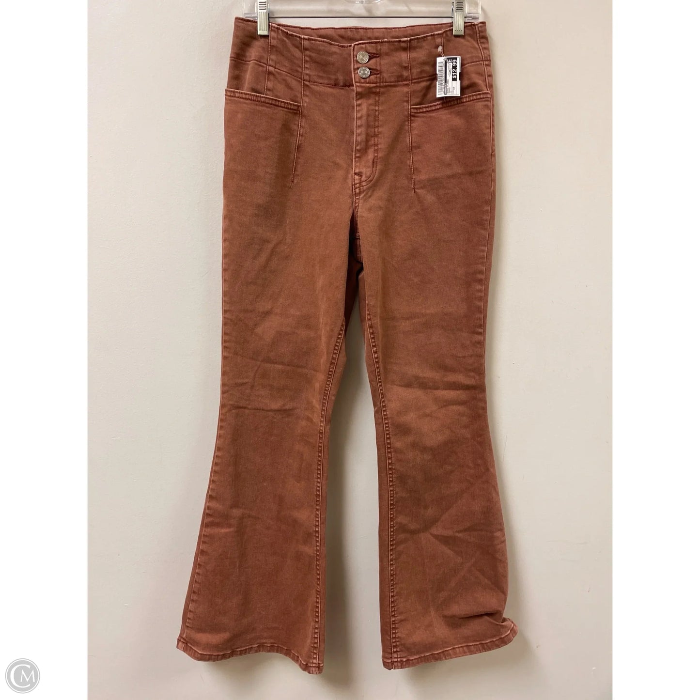 Jeans Flared By Maurices In Orange, Size: 10