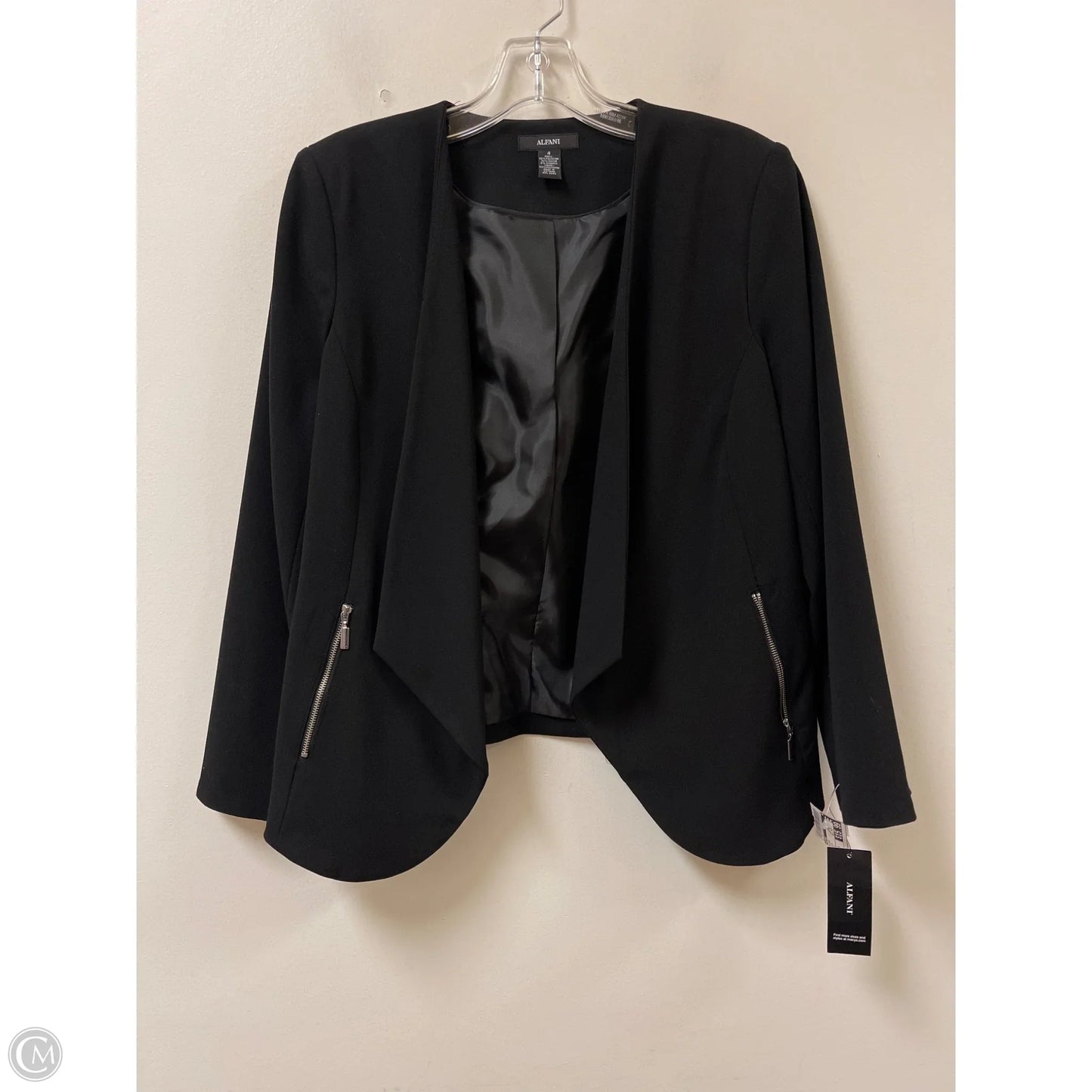 Blazer By Alfani In Black, Size: S