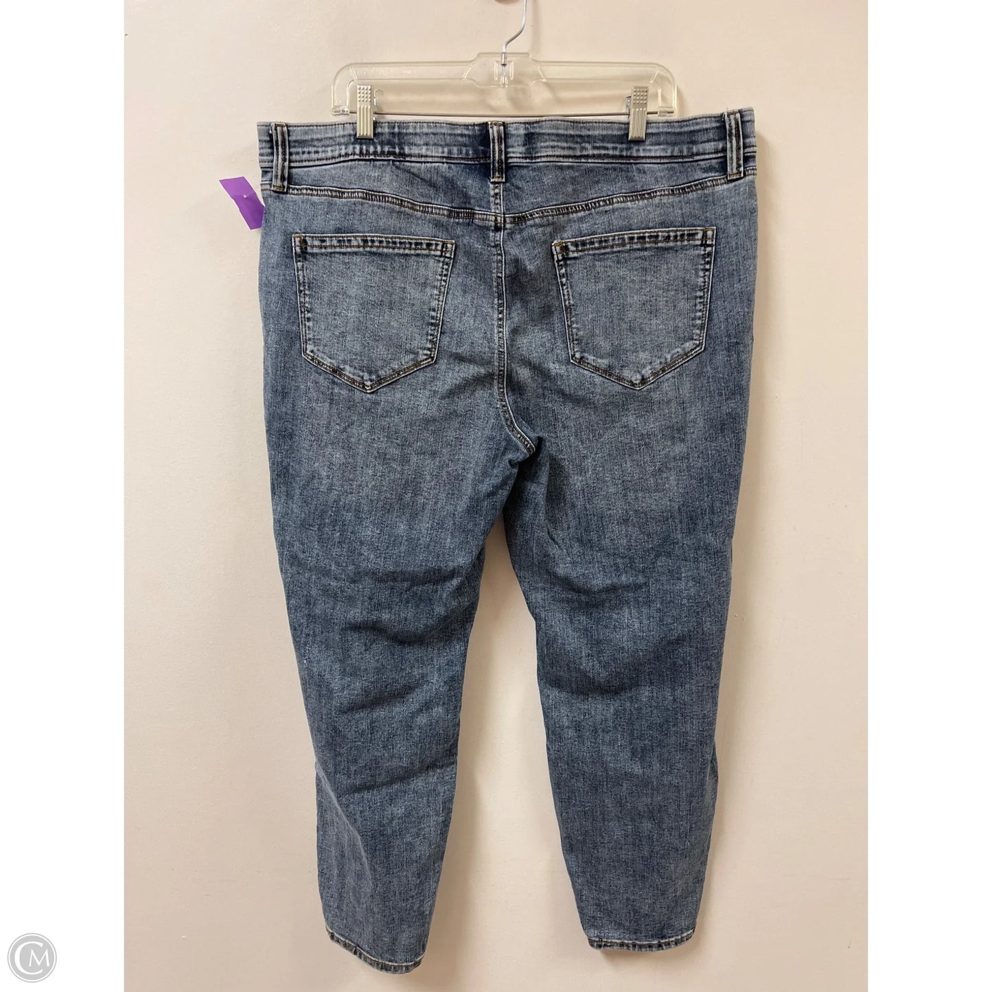 Jeans Skinny By Sonoma In Blue Denim, Size: 18