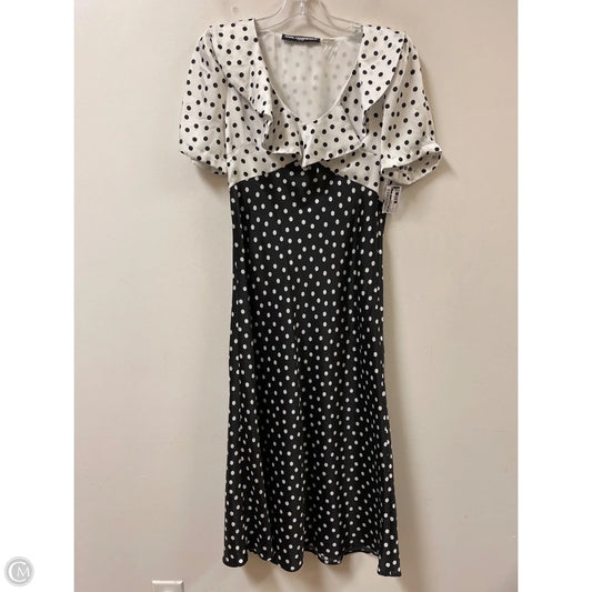 Dress Designer By Karl Lagerfeld In Black, Size: S