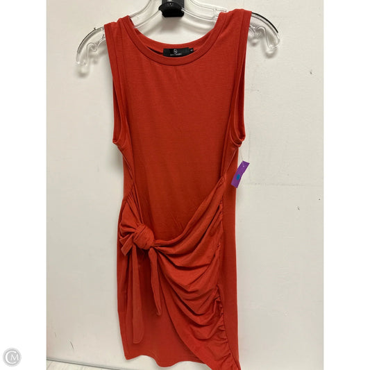 Dress Casual Short By Lillusory In Orange, Size: S