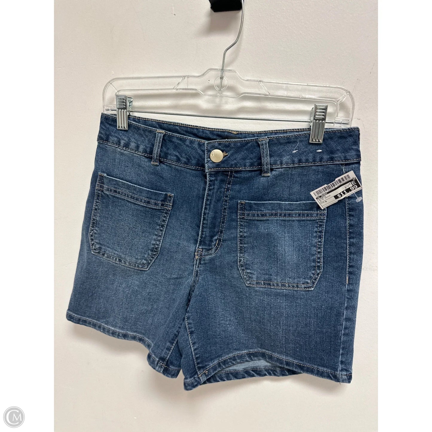 Shorts By D Jeans In Blue Denim, Size: 4