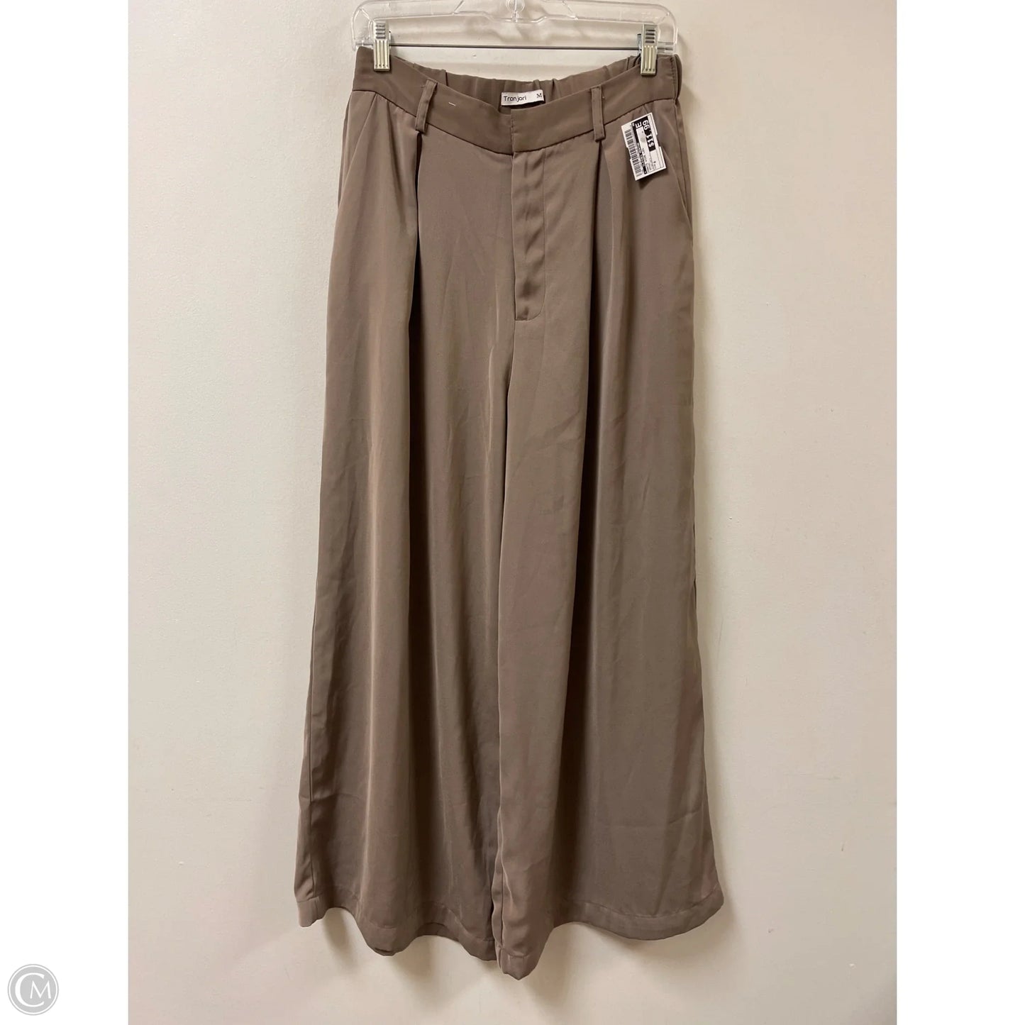 Pants Wide Leg By Clothes Mentor In Brown, Size: 8