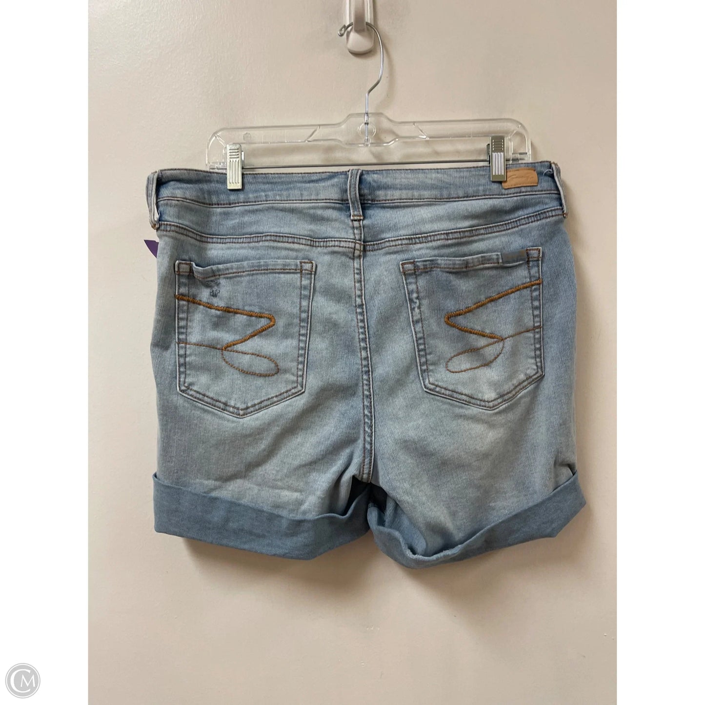 Shorts By Seven 7 In Blue Denim, Size: 14