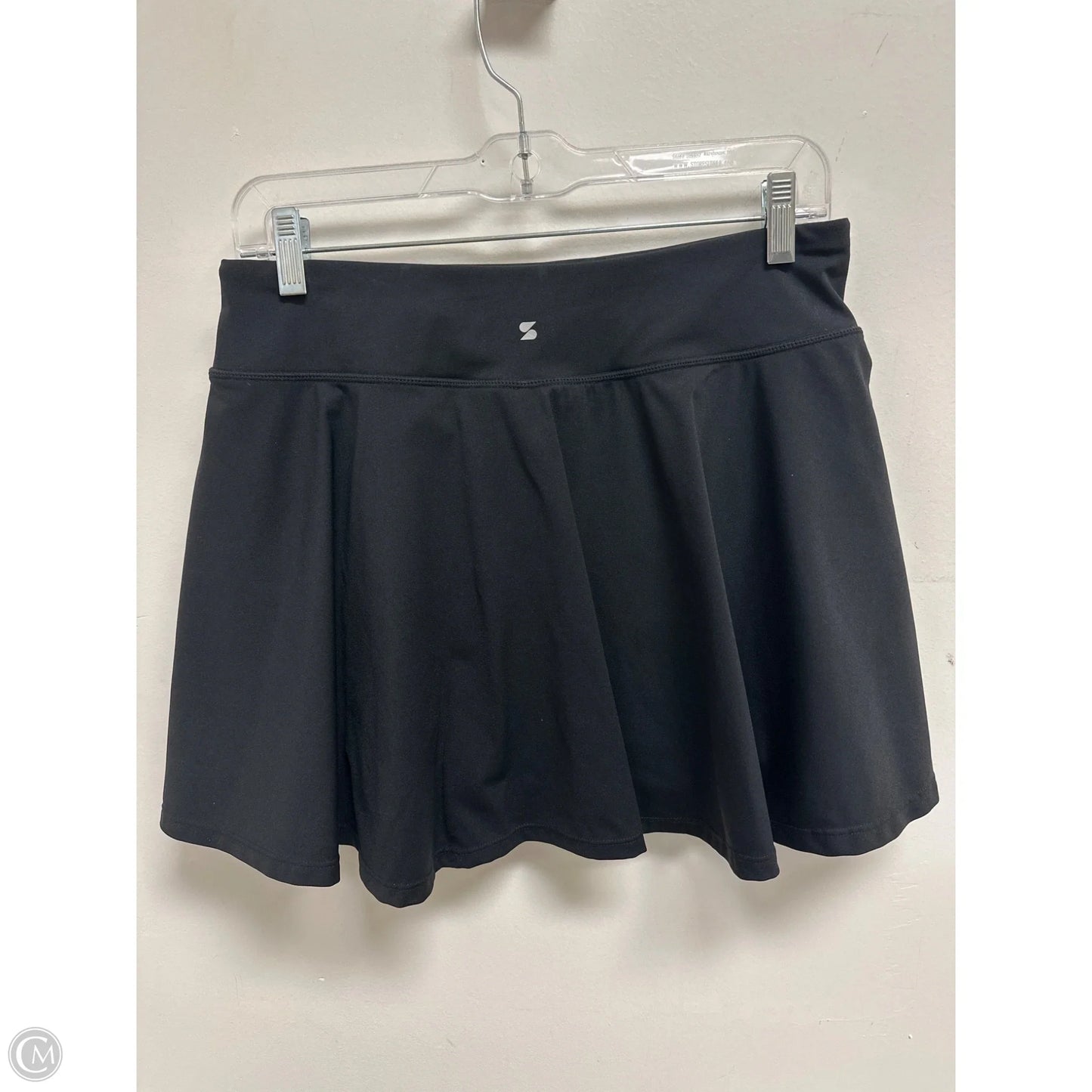 Athletic Skort By Clothes Mentor In Black, Size: L