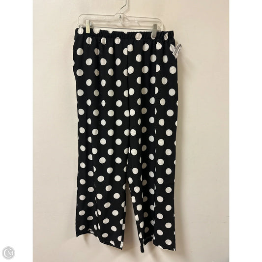 Pants Wide Leg By Clothes Mentor In Black, Size: 18