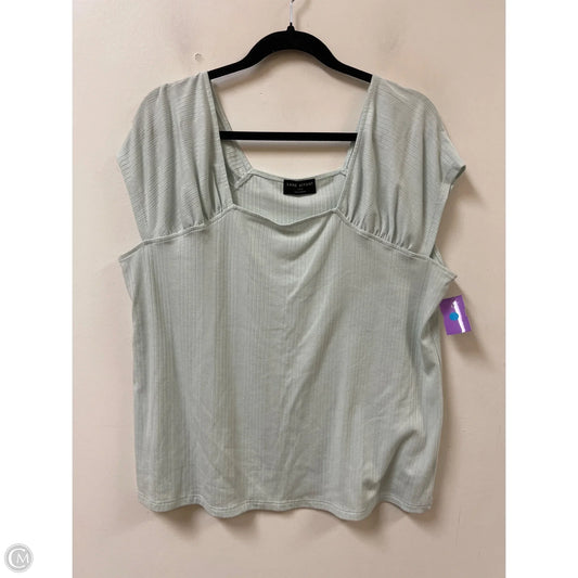 Top Sleeveless By Lane Bryant In Green, Size: 1x