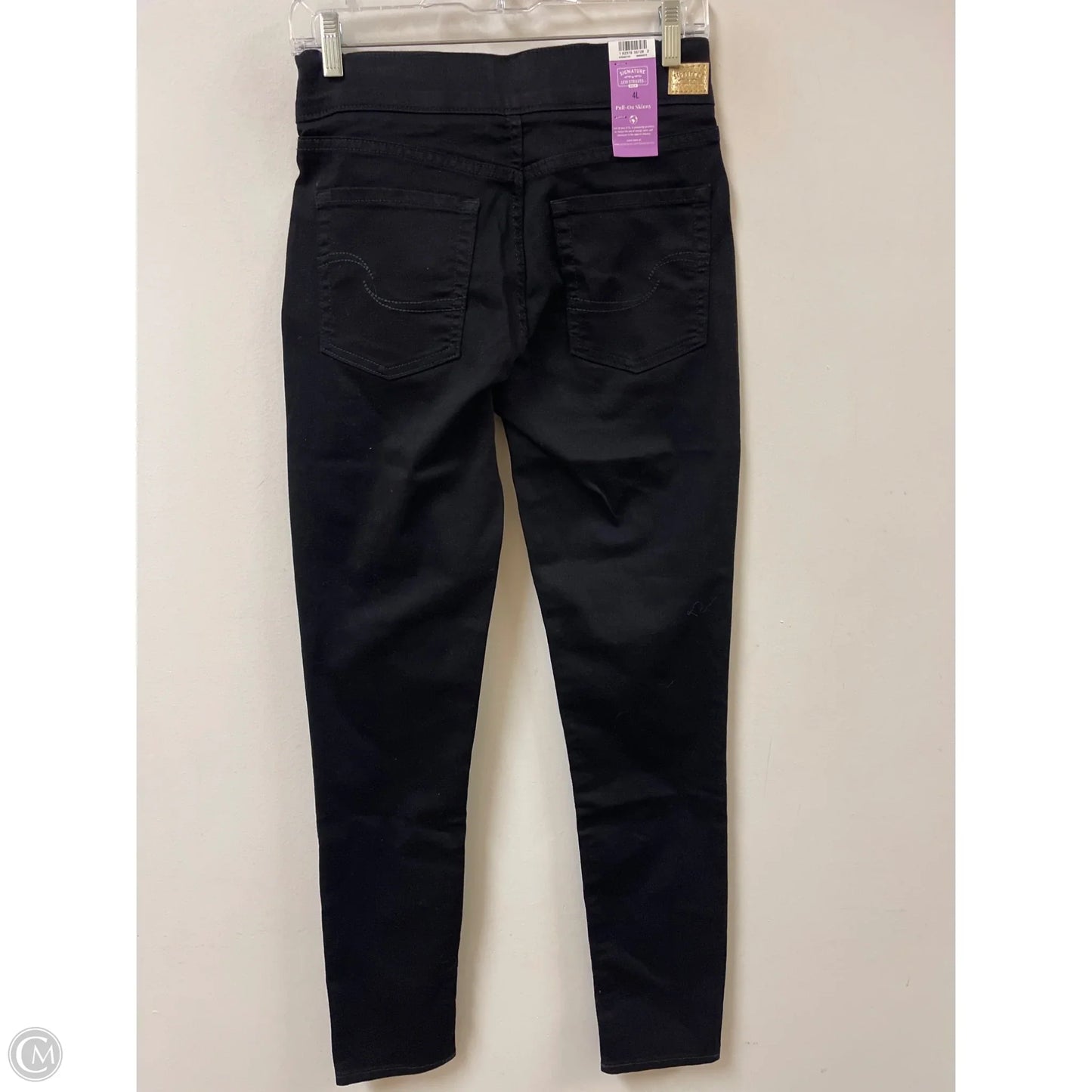 Pants Leggings By Levis Signature In Black, Size: 4l