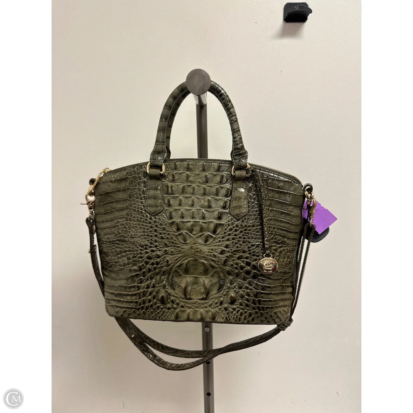 Handbag Designer By Brahmin, Size: Large