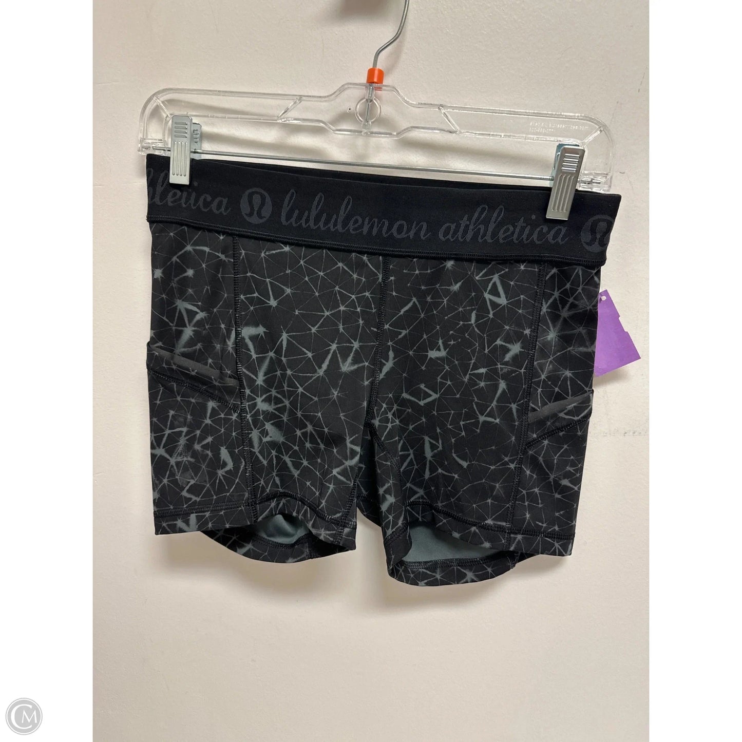Athletic Shorts By Lululemon In Black, Size: 6