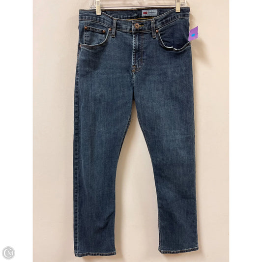 Jeans Boot Cut By Wrangler In Blue Denim, Size: 8