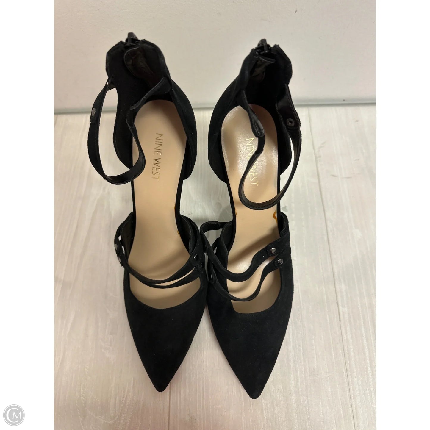 Shoes Heels Stiletto By Nine West In Black, Size: 10