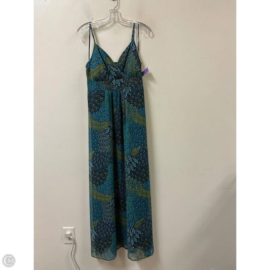 Dress Casual Maxi By Apt 9 In Blue, Size: L