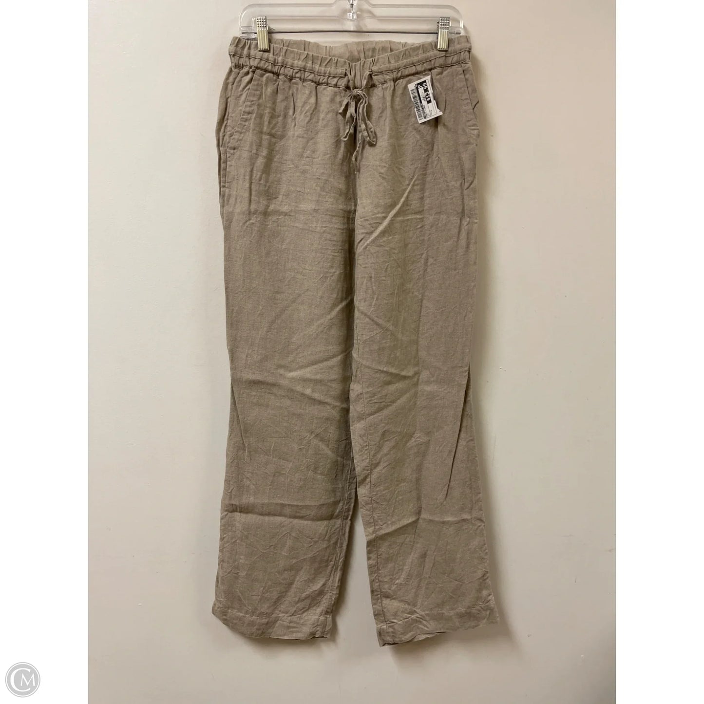 Pants Linen By Charter Club In Tan, Size: 4