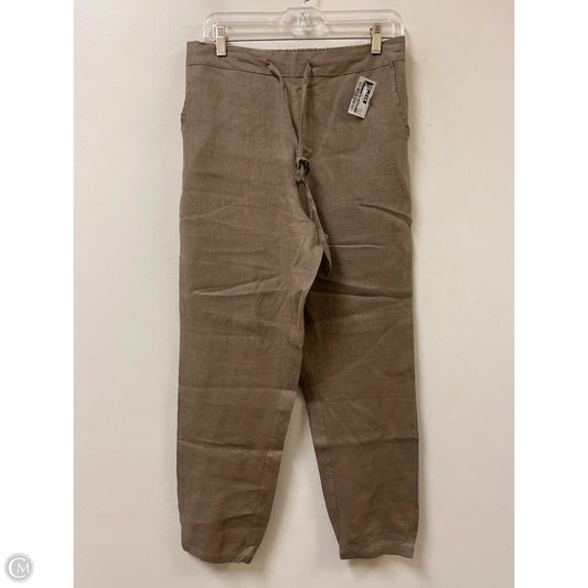 Pants Linen By Clothes Mentor In Brown, Size: 8