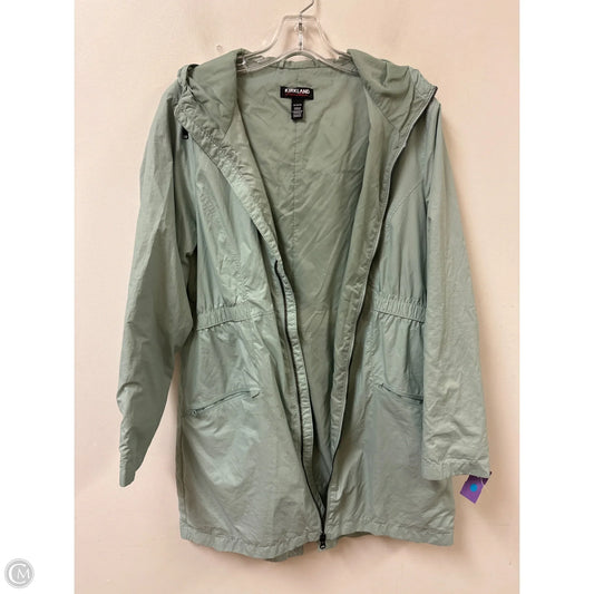Jacket Utility By Kirkland In Green, Size: M
