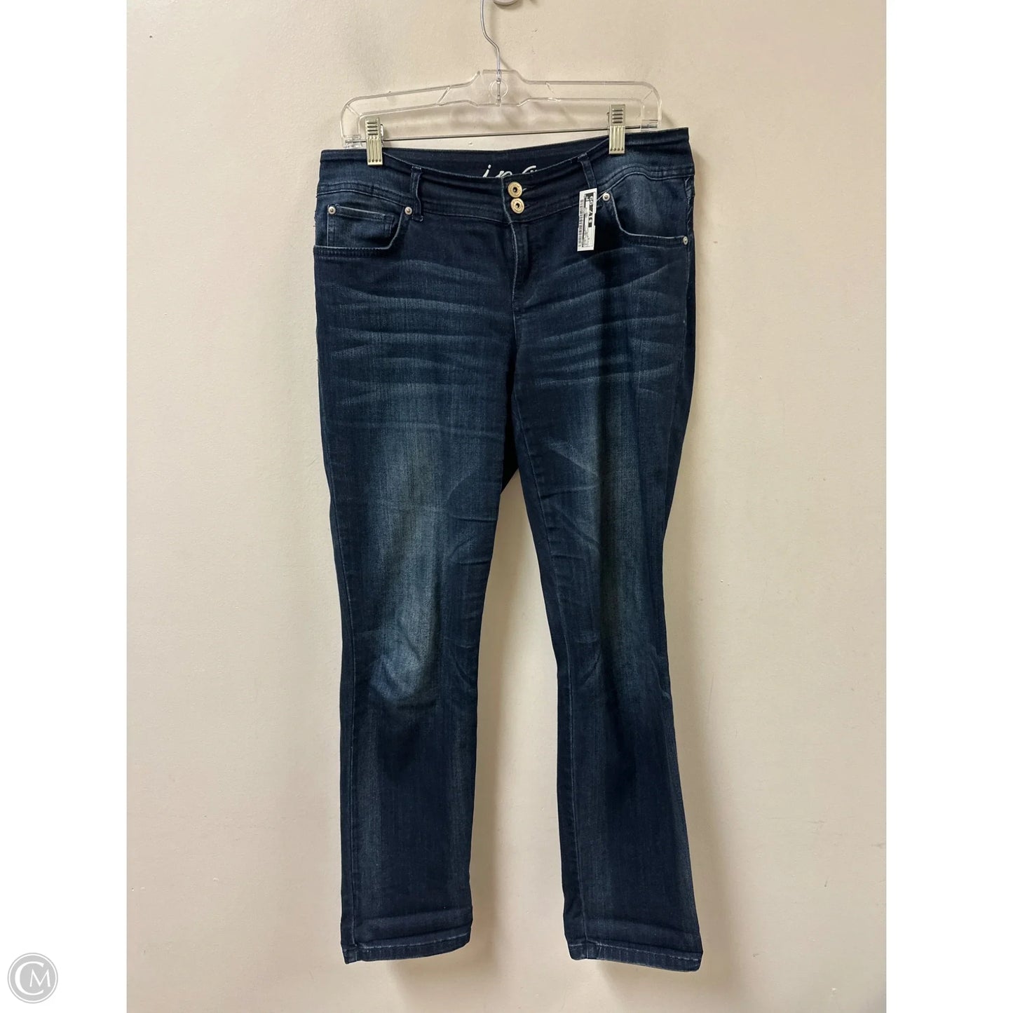 Jeans Skinny By Inc In Blue Denim, Size: 4