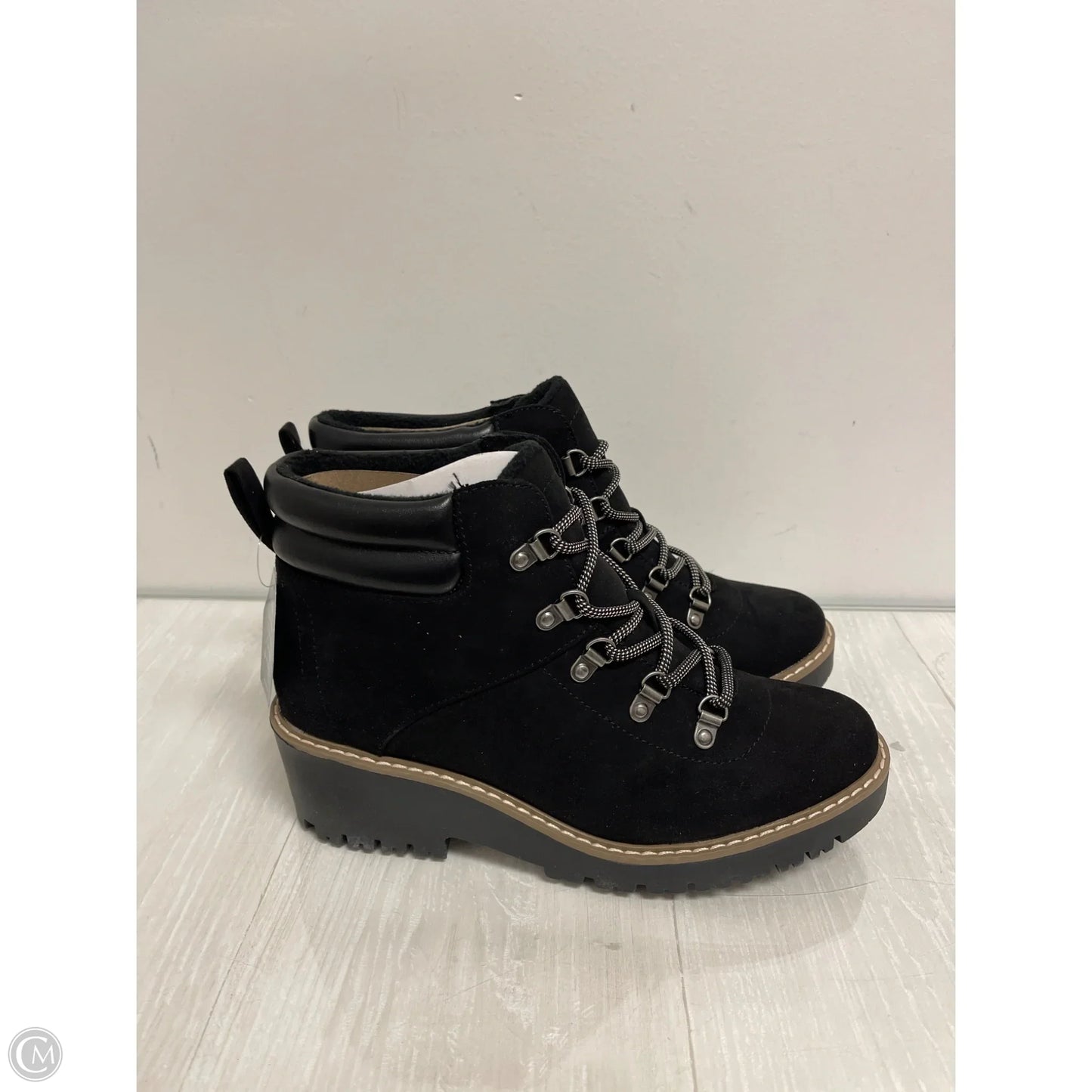 Boots Ankle Heels By Sonoma In Black, Size: 9