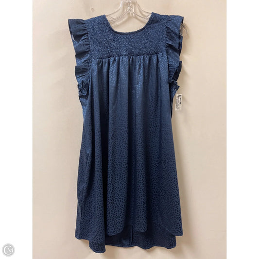 Dress Casual Short By Umgee In Blue, Size: M