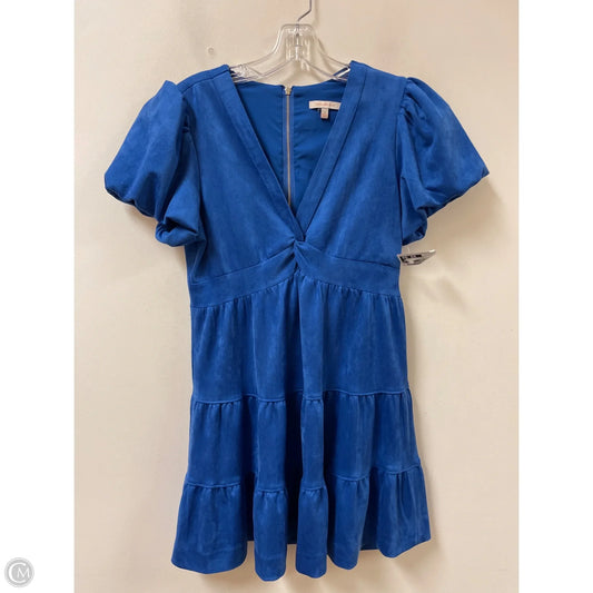Dress Casual Short By Skies Are Blue In Blue, Size: S