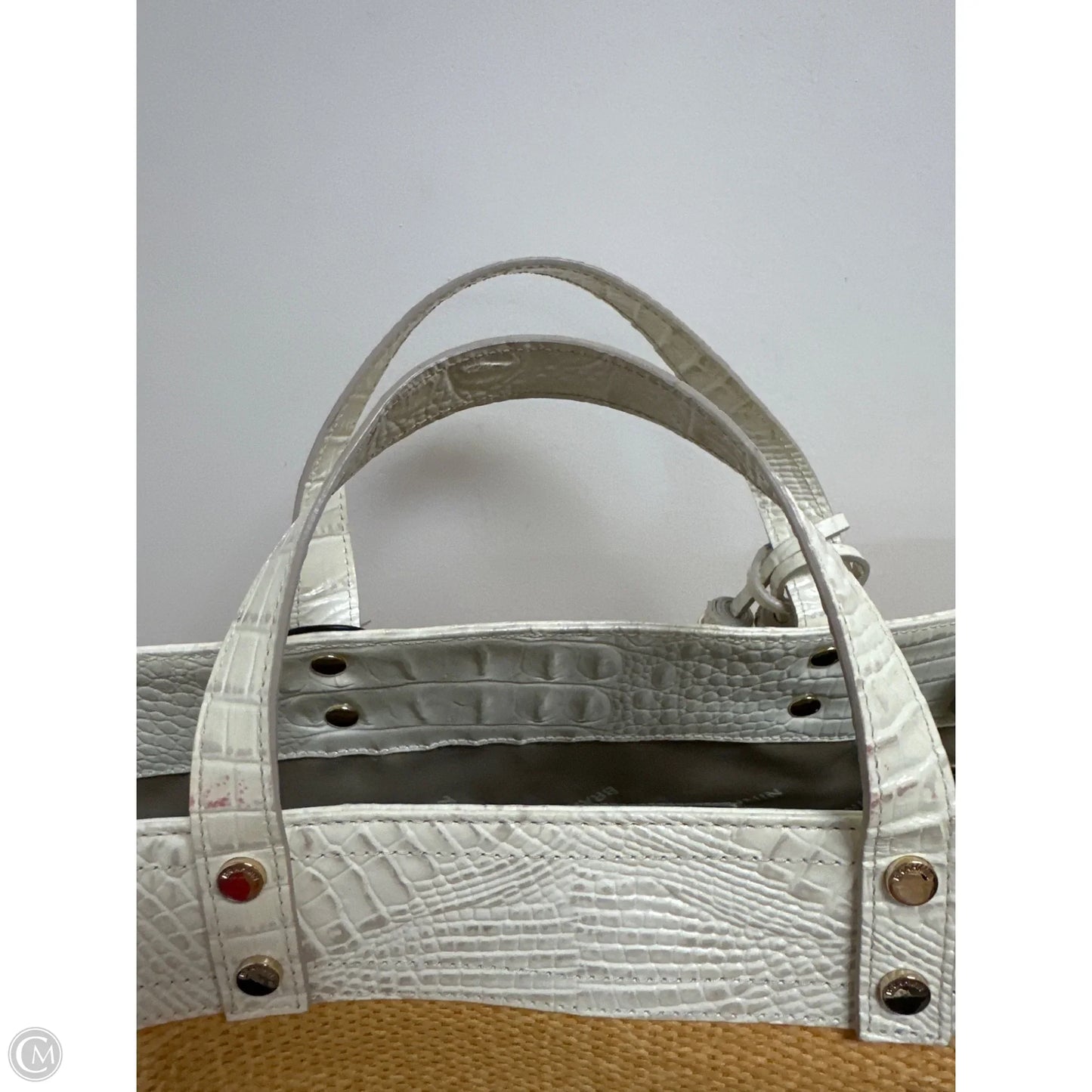 Handbag Designer By Brahmin, Size: Large