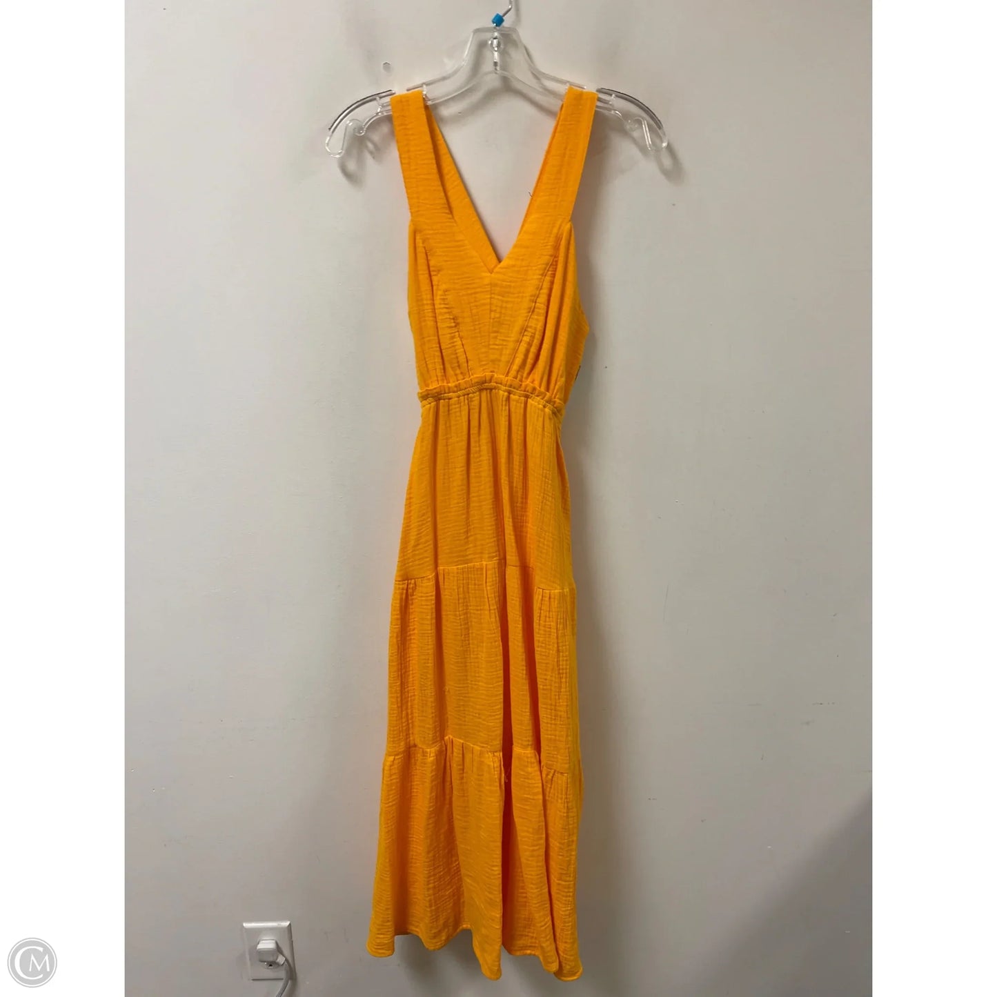 Dress Casual Maxi By Steve Madden In Yellow, Size: Xs