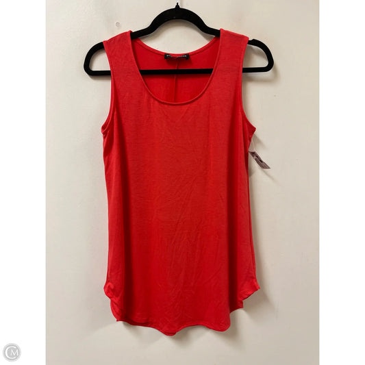 Top Sleeveless By Clothes Mentor In Red, Size: S