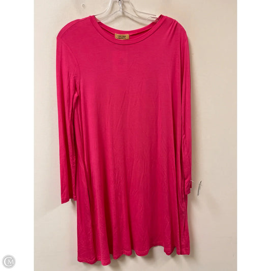 Dress Casual Short By Piko In Pink, Size: S