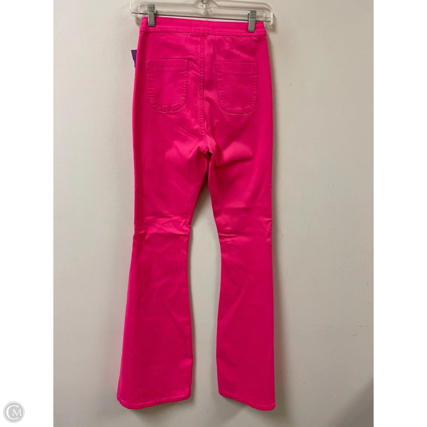Jeans Flared By Clothes Mentor In Pink, Size: 8