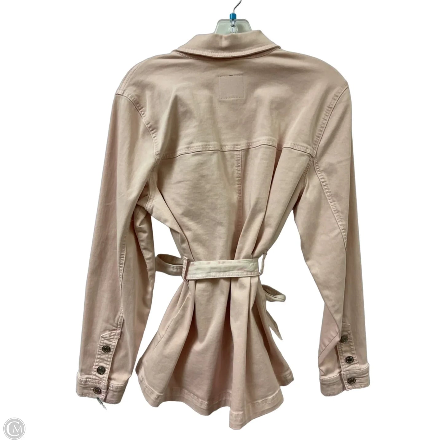 Jacket Denim By Maurices In Pink, Size: L