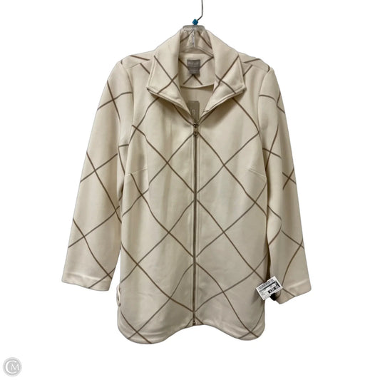 Coat Other By Chicos In Cream, Size: M