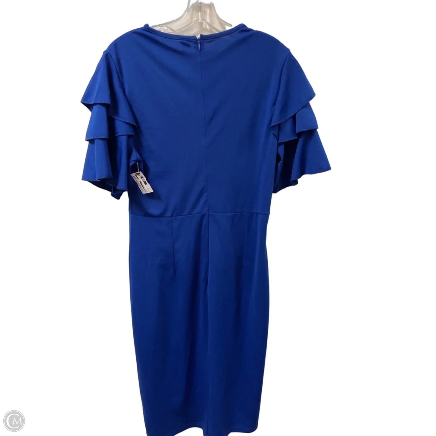 Dress Casual Midi By Shein In Blue, Size: Xl