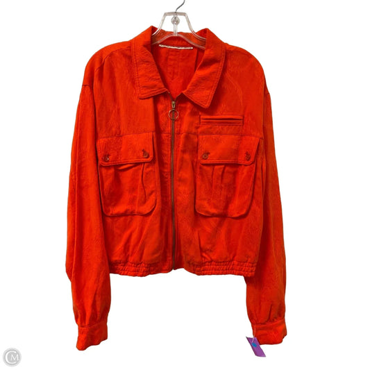 Jacket Other By Clothes Mentor In Orange, Size: S