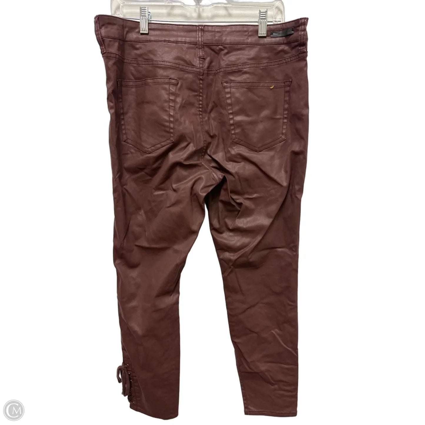 Jeans Skinny By Pilcro In Red, Size: 14