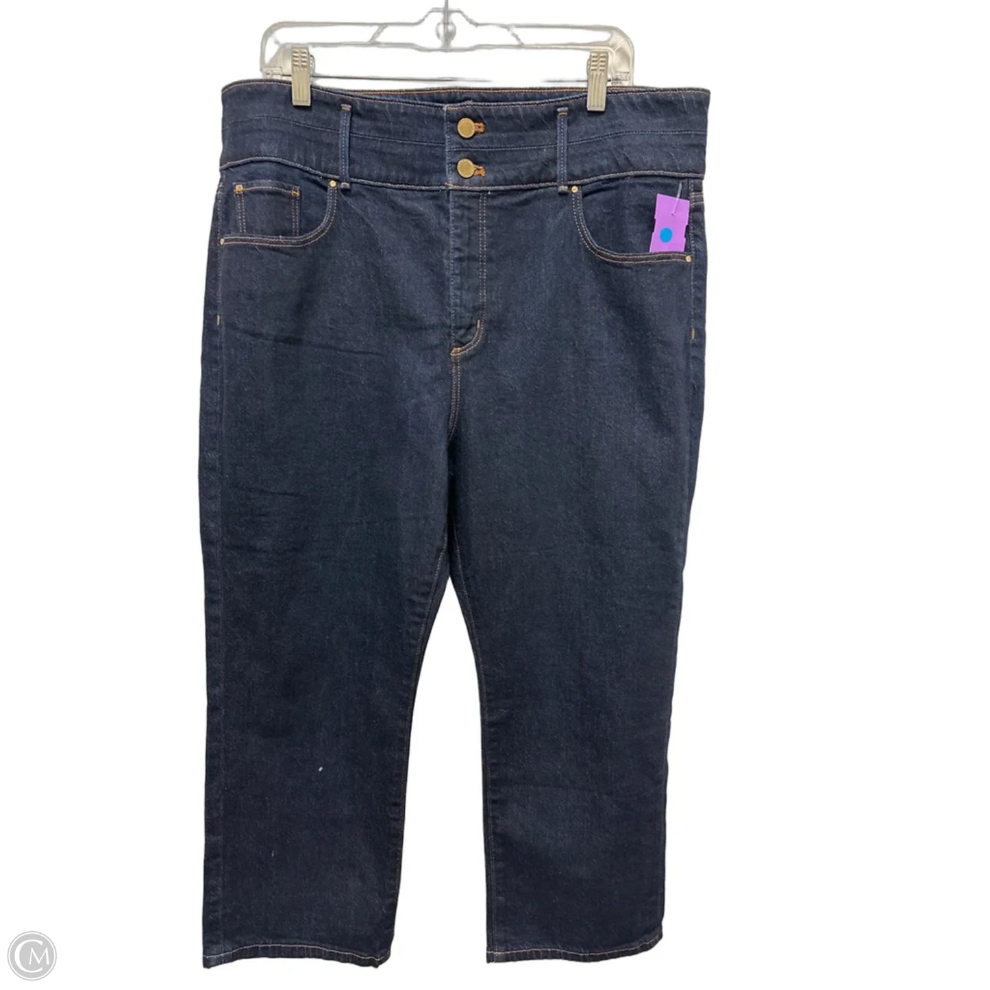 Jeans Boot Cut By Ann Taylor In Blue Denim, Size: 16