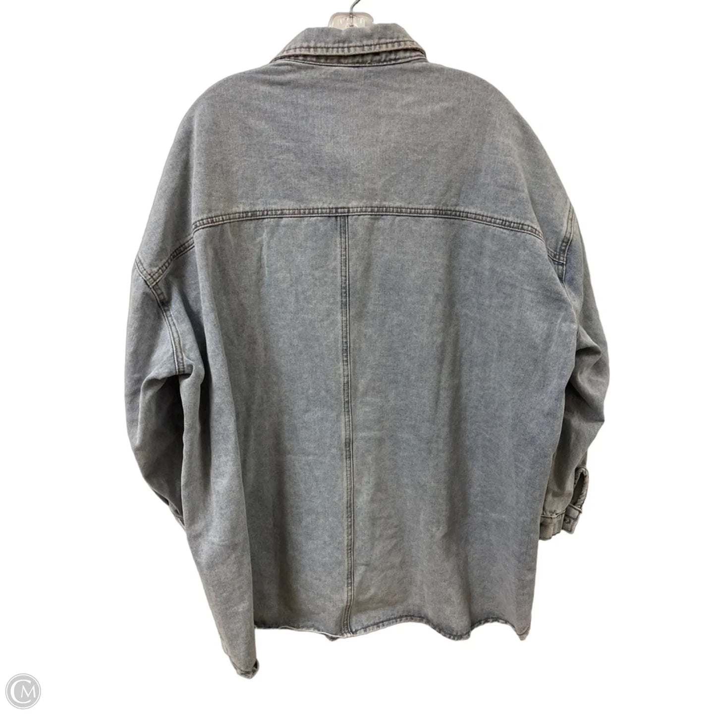 Jacket Denim By Cmb In Blue Denim, Size: M