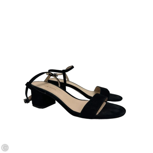 Sandals Heels Block By Cmb In Black, Size: 8.5