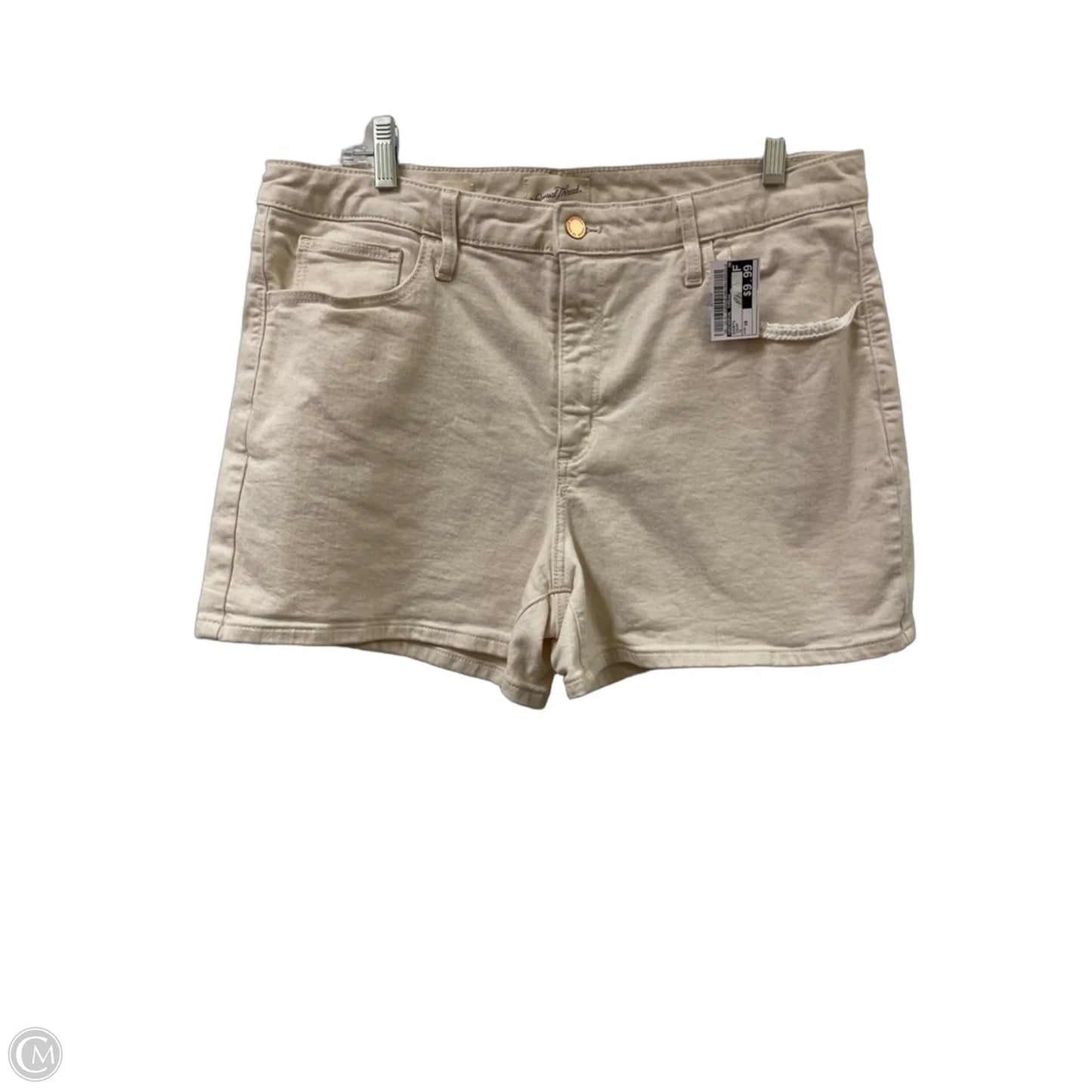 Shorts By Universal Thread In Cream, Size: 16