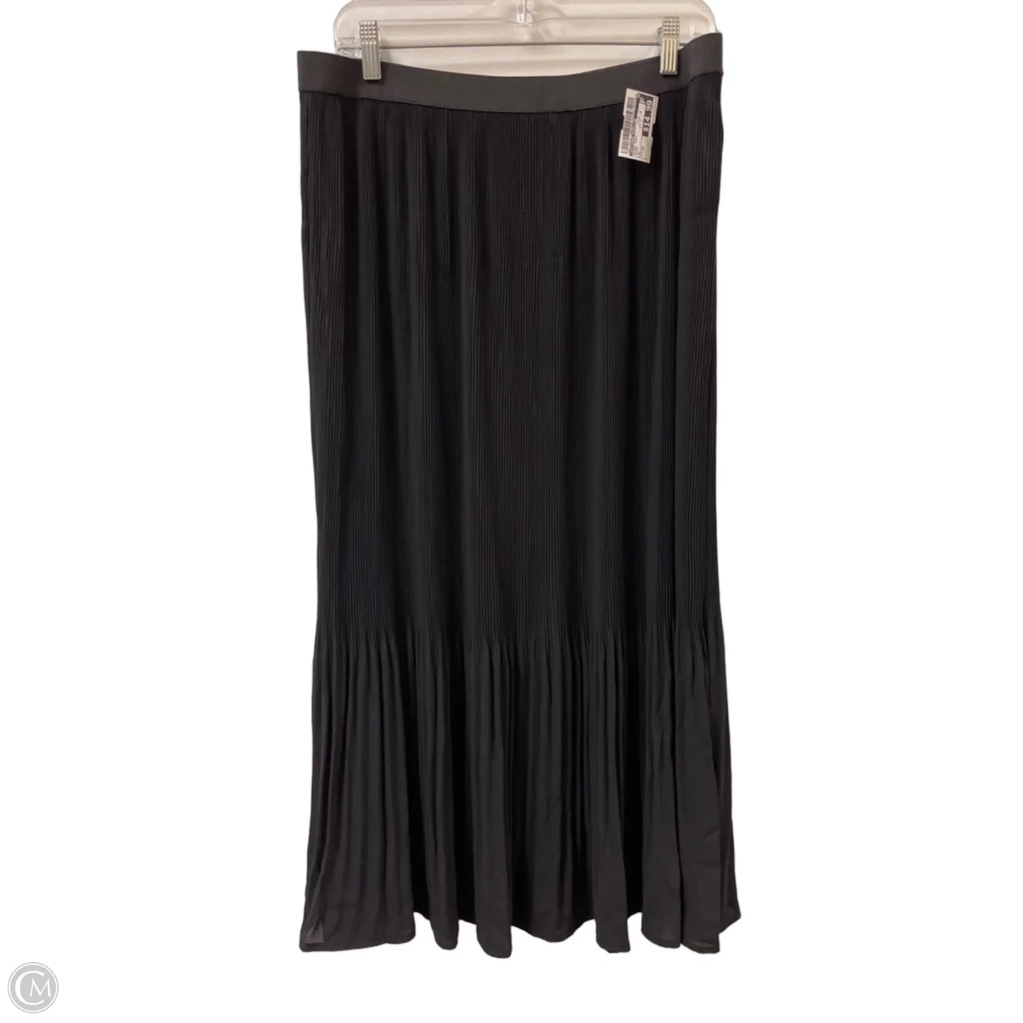 Skirt Midi By Adrianna Papell In Black, Size: 12