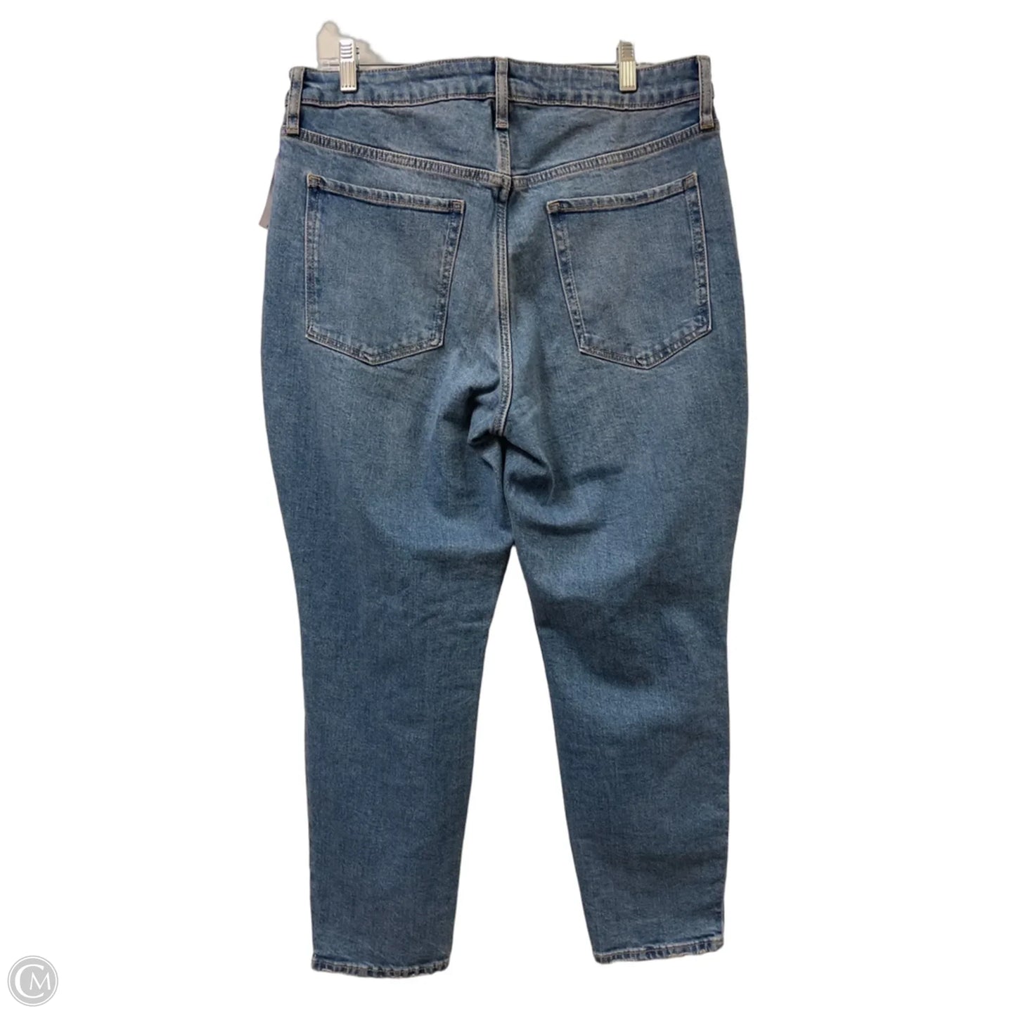 Jeans Straight By Old Navy In Blue Denim, Size: 14