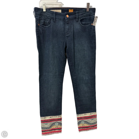 Jeans Boyfriend By Pilcro In Blue Denim, Size: 4