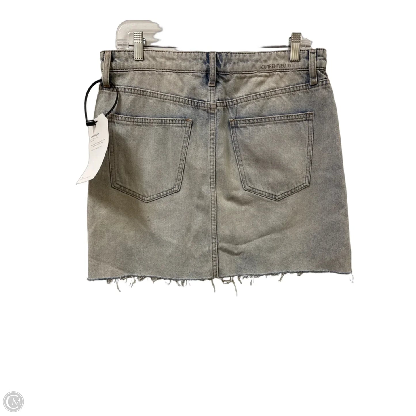 Skirt Mini & Short By Current/elliott In Blue Denim, Size: 10