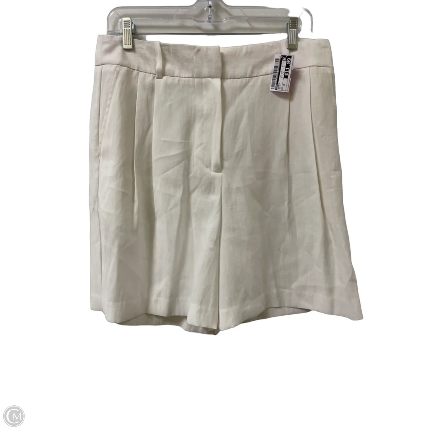 Shorts By Zara In White, Size: 12