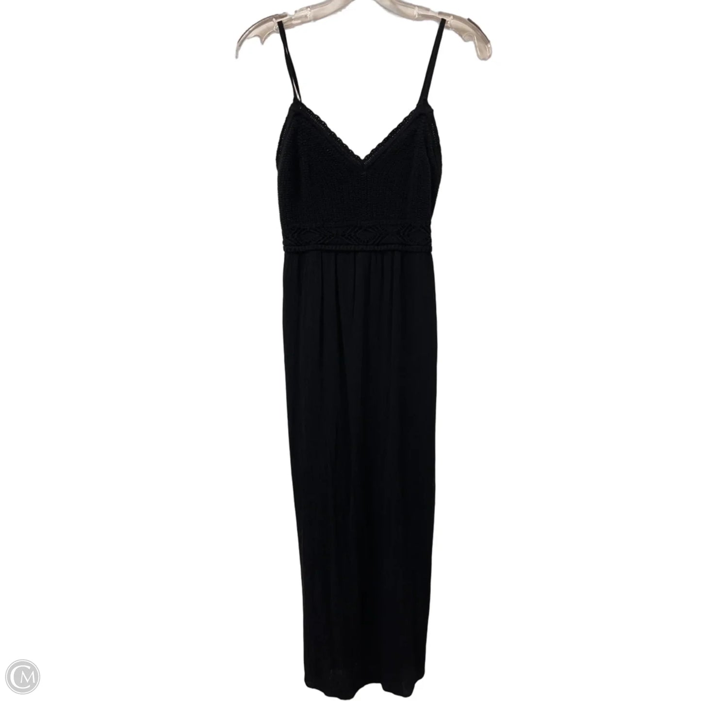 Dress Casual Maxi By No Boundaries In Black, Size: Xs