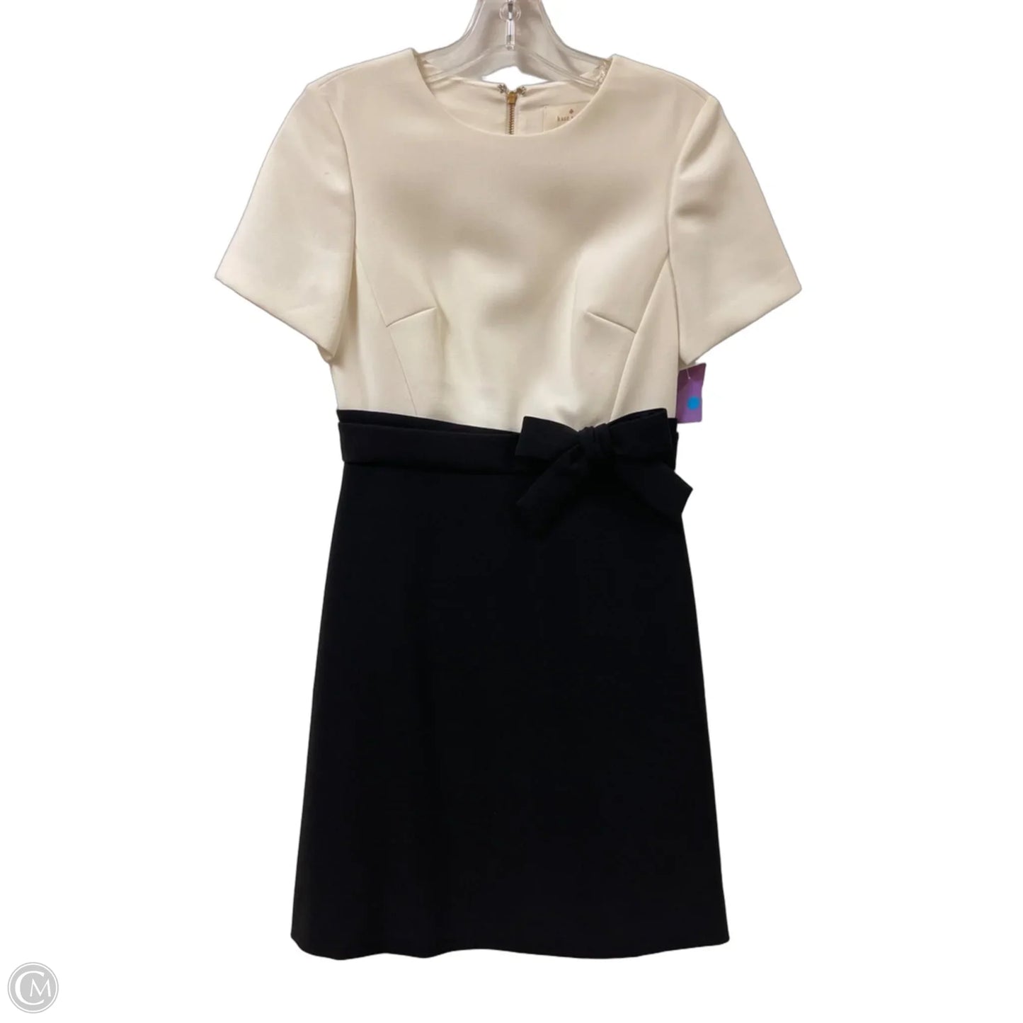 Dress Designer By Kate Spade In Black & White, Size: Xs