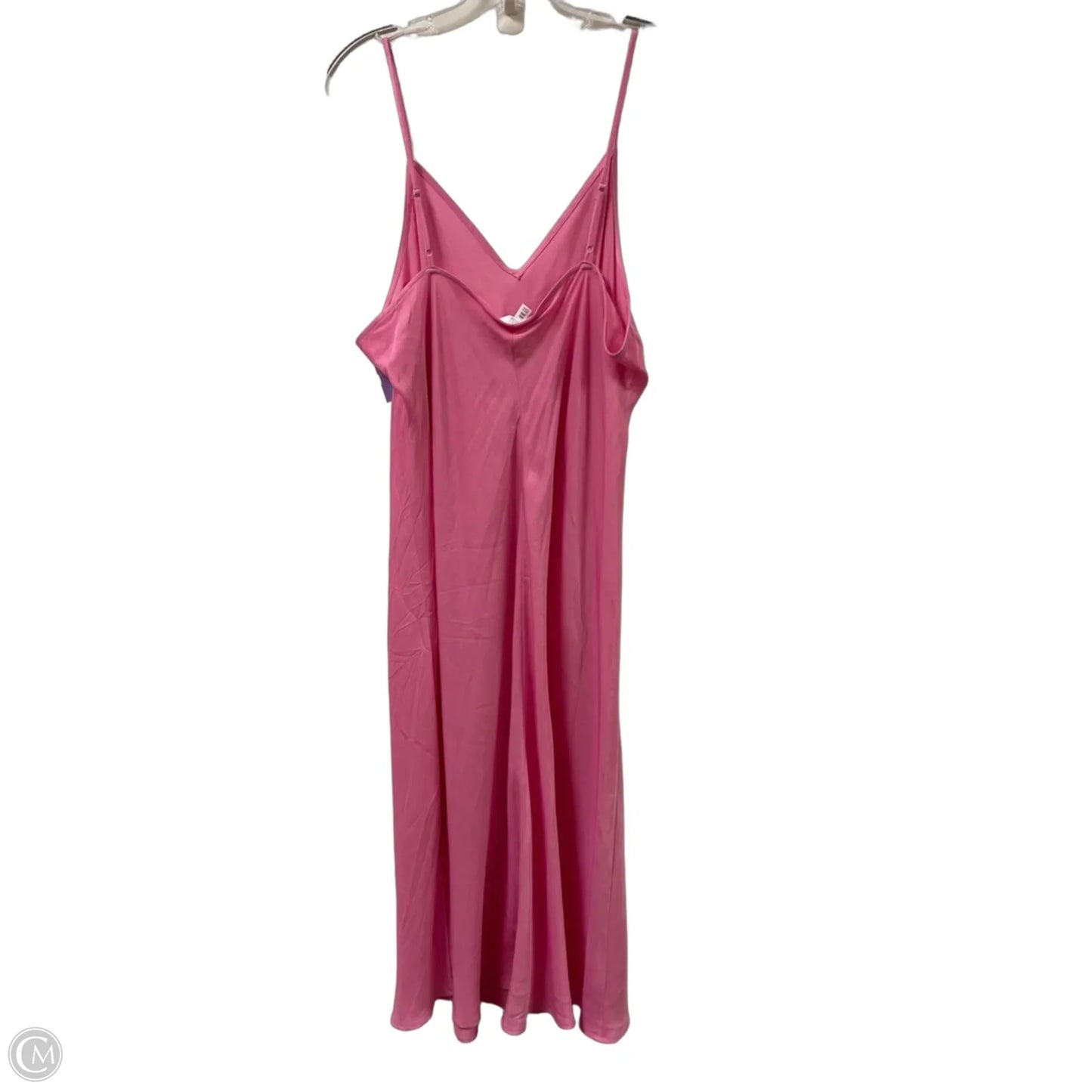 Dress Casual Maxi By Time And Tru In Pink, Size: 2x