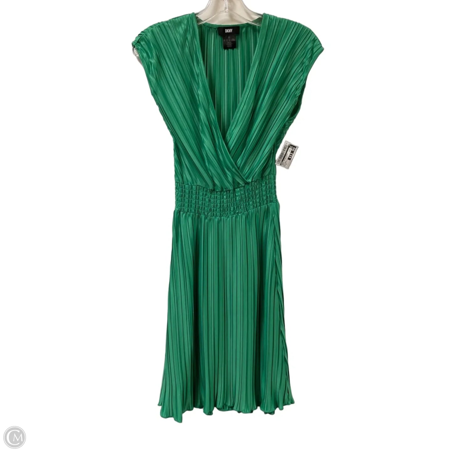 Dress Casual Short By Dkny In Green, Size: S
