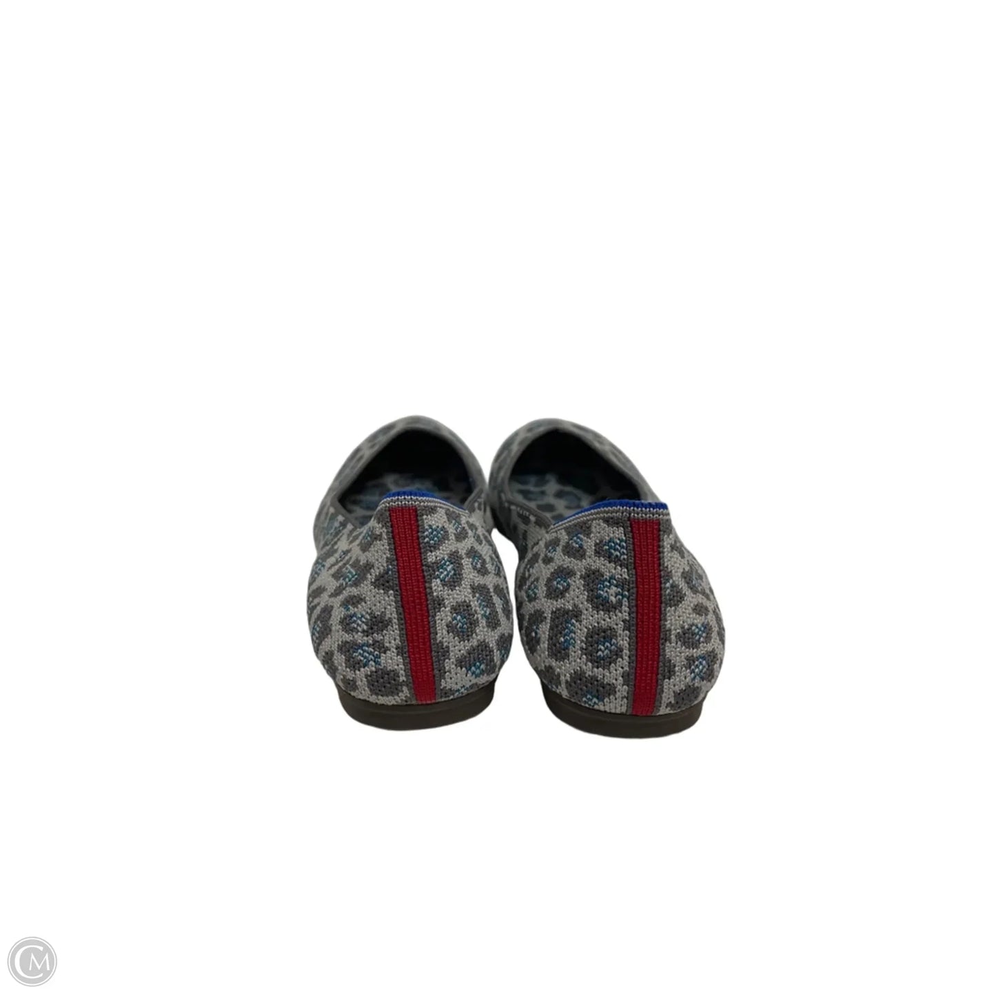 Shoes Flats By Rothys In Blue & Grey, Size: 6.5