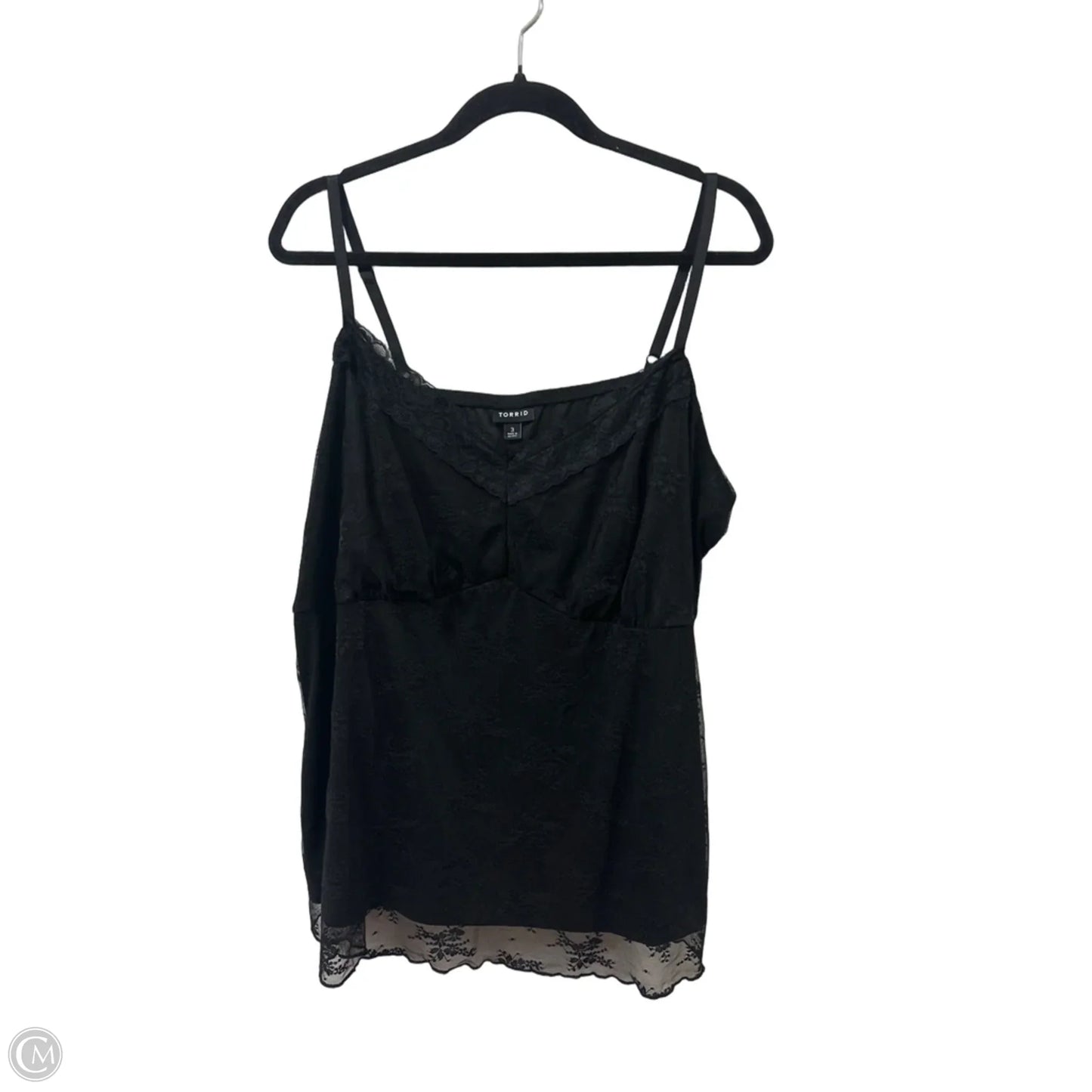 Top Cami By Torrid In Black, Size: 3x