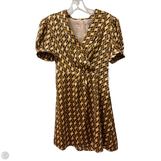 Dress Party Short By Clothes Mentor In Brown, Size: Xs